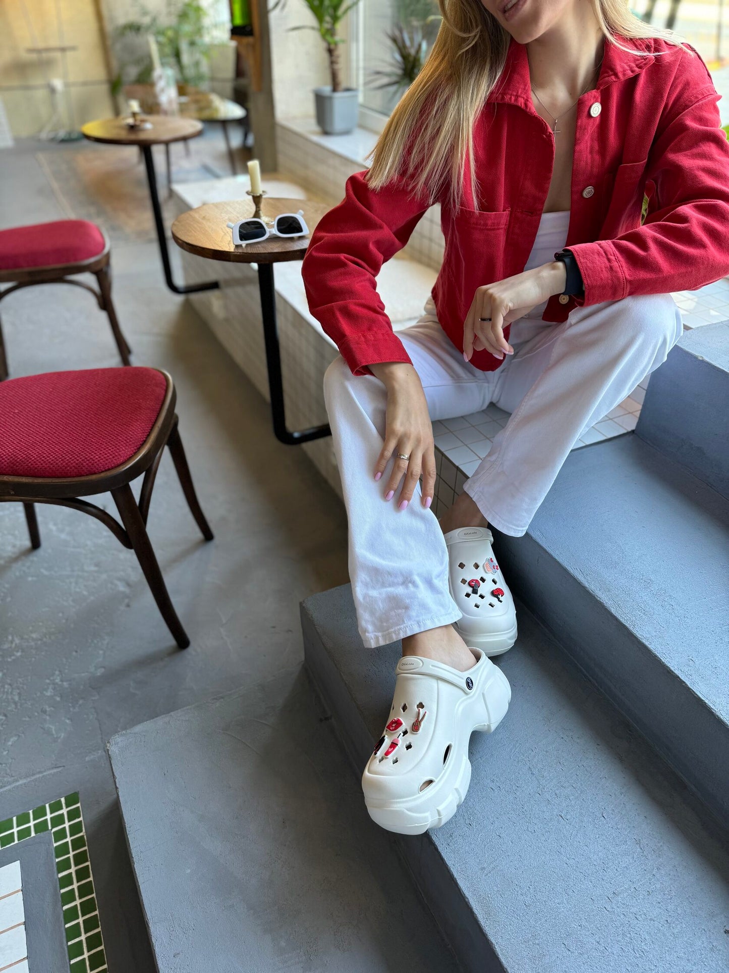 Chunky Platform Clog Sandals – Ultra-Ligh