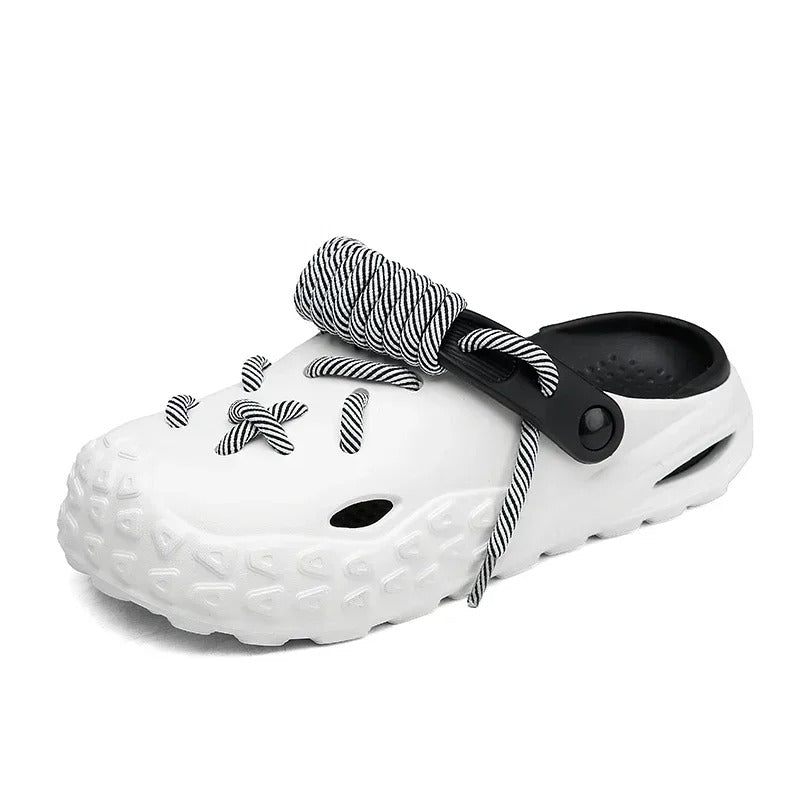 Trend Clogs 2025 – Chunky EVA Slip-Ons with Adjustable Rope