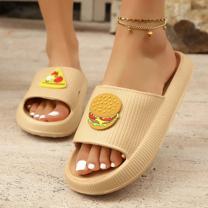 Galosha™ OrtoJib | Orthopedic Slides with Food Charms