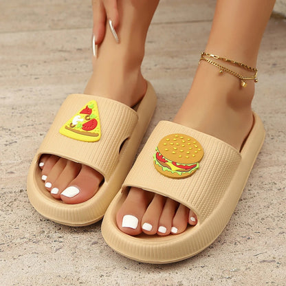 Galosha™ OrtoJib | Orthopedic Slides with Food Charms