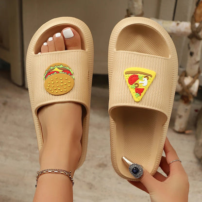 Galosha™ OrtoJib | Orthopedic Slides with Food Charms