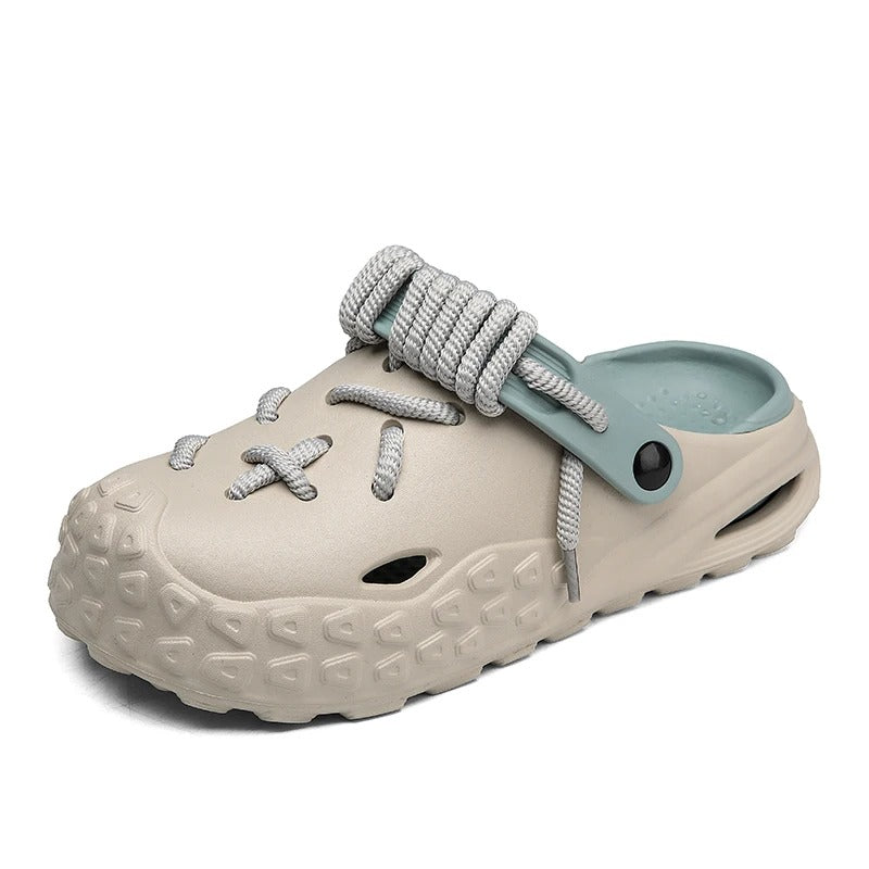 Trend Clogs 2025 – Chunky EVA Slip-Ons with Adjustable Rope