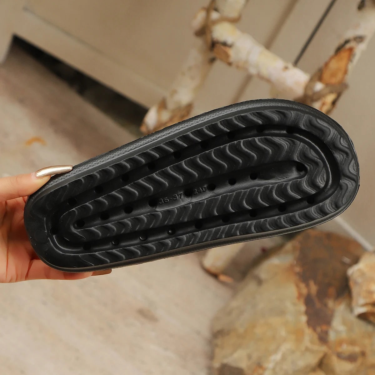 Galosha™ OrtoJib | Orthopedic Slides with Food Charms