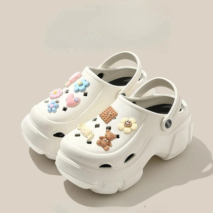 Chunky Platform Clog Sandals – Ultra-Ligh