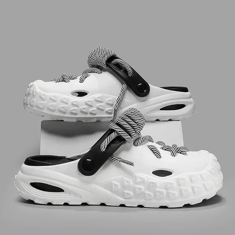 Trend Clogs 2025 – Chunky EVA Slip-Ons with Adjustable Rope