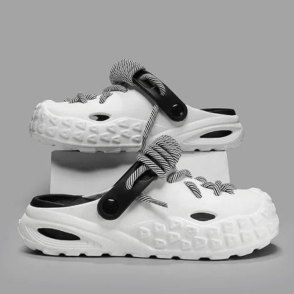 Trend Clogs 2025 – Chunky EVA Slip-Ons with Adjustable Rope