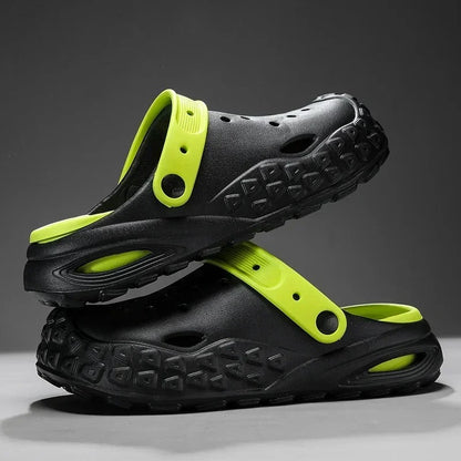 Trend Clogs 2025 – Chunky EVA Slip-Ons with Adjustable Rope