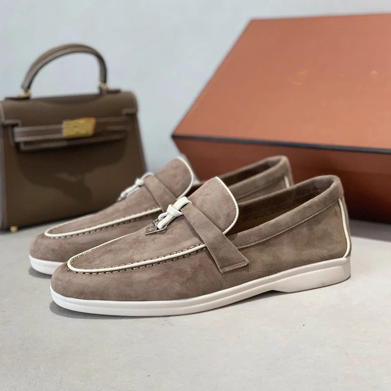 Loafers  GOAT Leather Suede