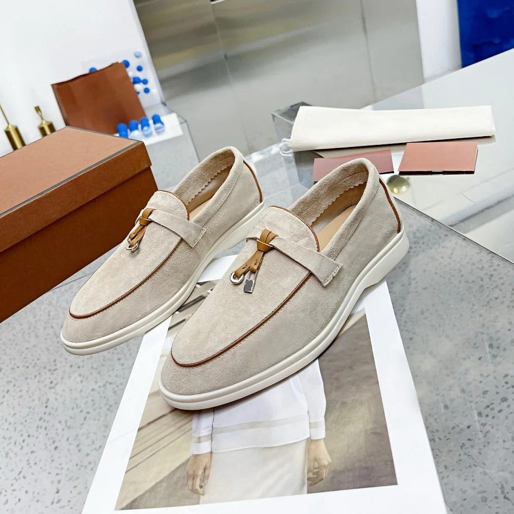 Loafers  GOAT Leather Suede