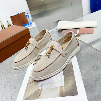 Loafers  GOAT Leather Suede